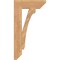 Ekena Millwork Legacy Slat Smooth Bracket, Western Red Cedar, 3 1/2"W x 14"D x 26"H BKT04X14X26LEC06SWR - alternate 3